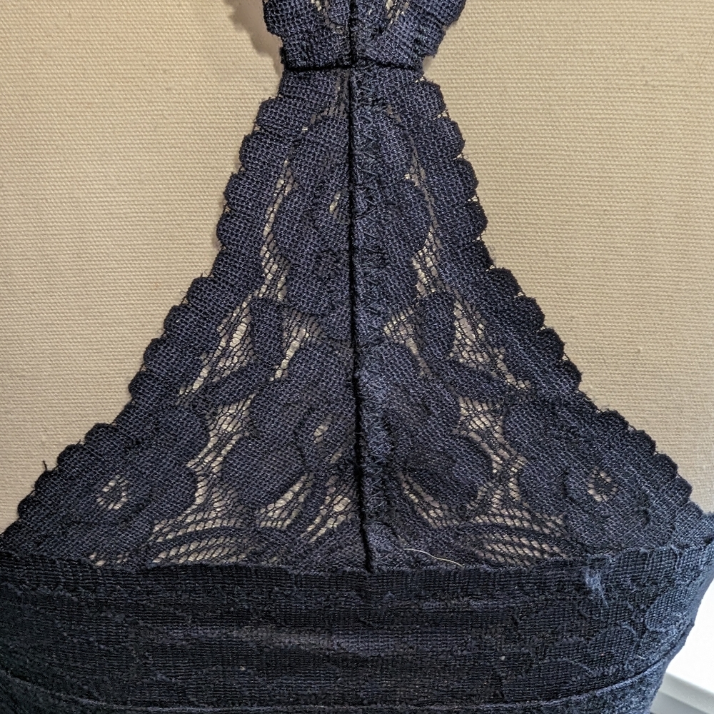 NWT Free People navy bralette - Picture 5 of 7